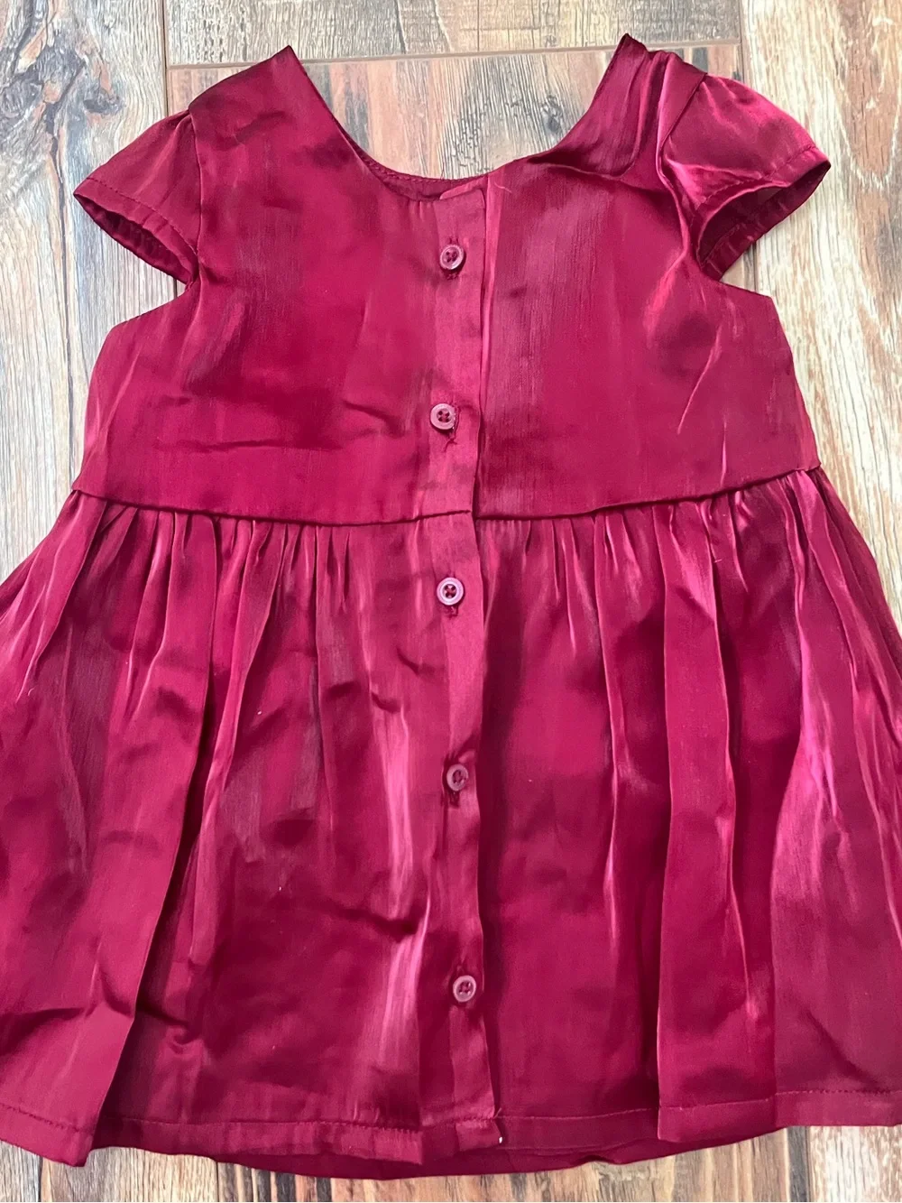 Holiday Red Velvet & Tulle Dress Set